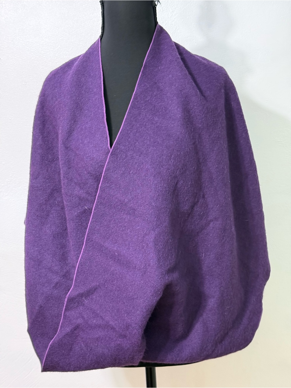 Annadele Alpacas Purple Women’s Wrap one size